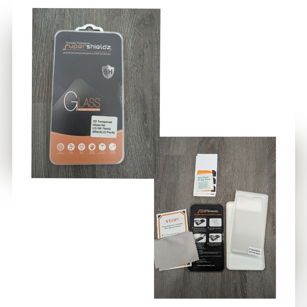 SuperShieldz 3D Tempered Glass for LG G8 ThinQ